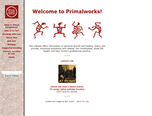 Tablet Screenshot of primalworks.com